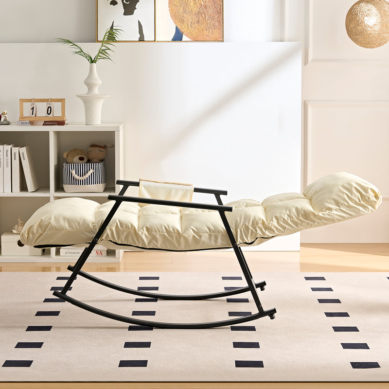 Méridienne inclinable réglable, Beige
