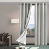 Townville Linen Blend Curtain Pair