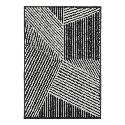 Latitude Run® Orkla Nikolis Rug Black