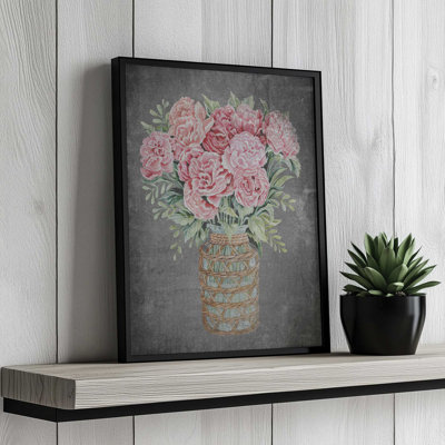 «Aged Floral Beauty III» par Cindy Jacobs, reproduction d'art