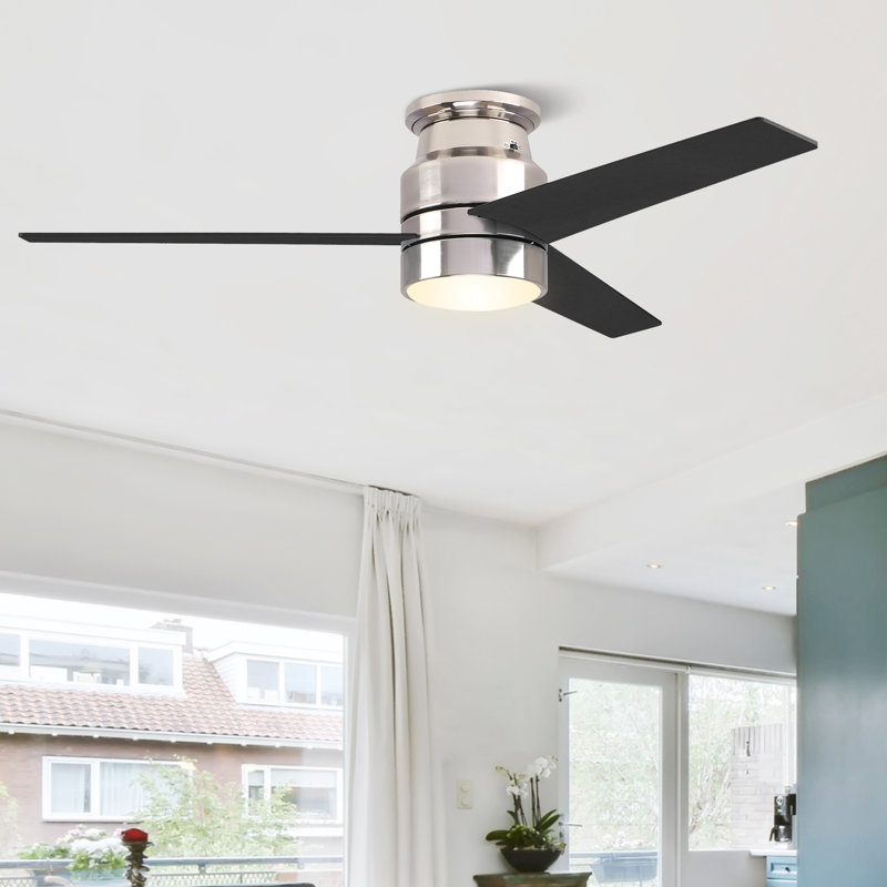 Ventilateur de plafond intelligent avec lumières DEL et interrupteur