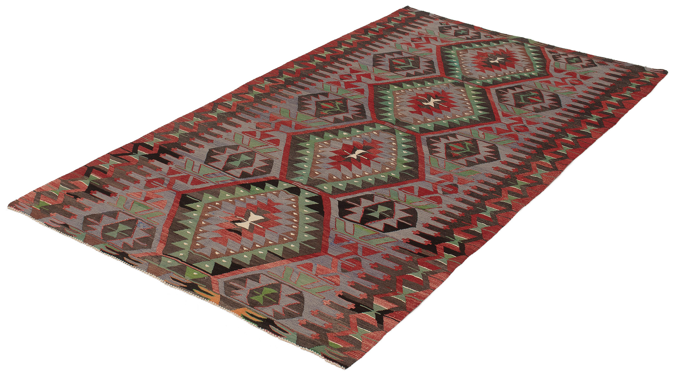 World Menagerie One-of-a-Kind Norcross Handmade Kilim 5'4
