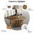 Hai 39" Round Acacia Wood Coffee Table