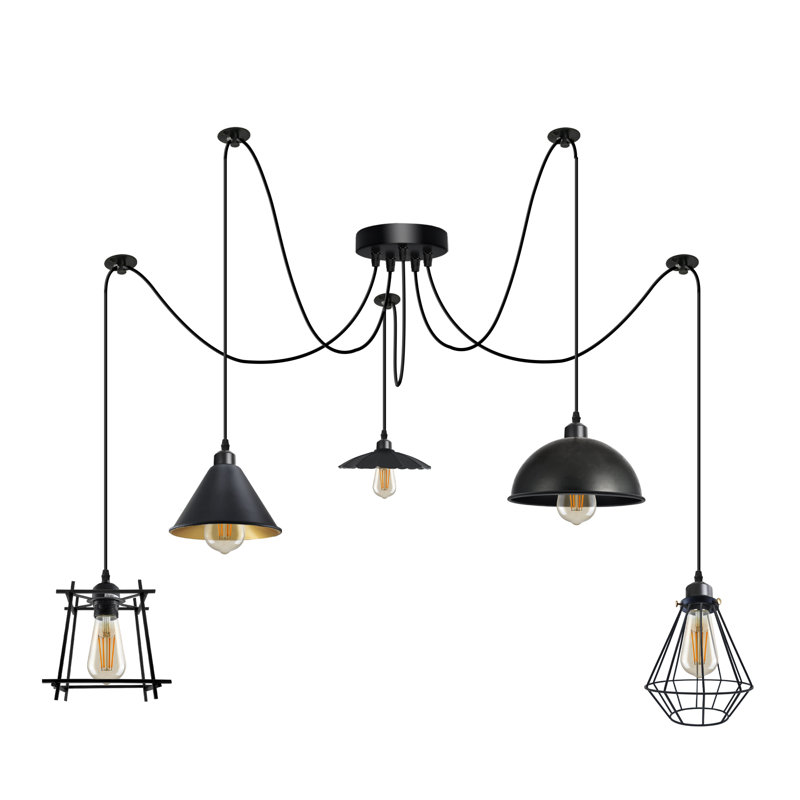 Mulay 5 - Light Black Pendant