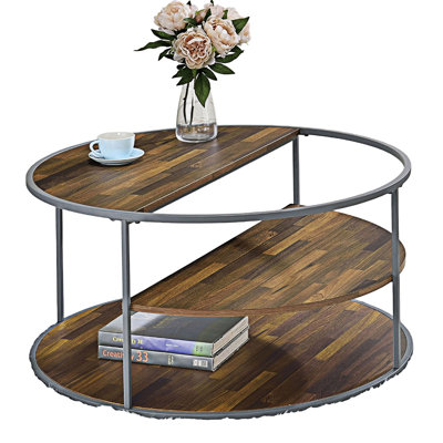 Coffee Table With Shelves