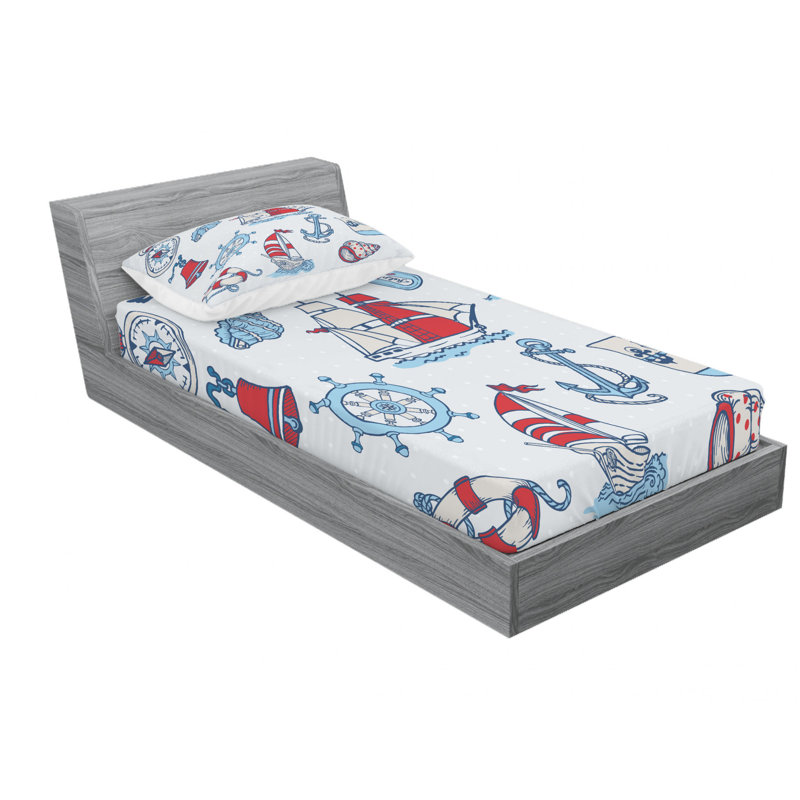Microfiber Sheet Set, Twin XL Sheet Set with Fitted Sheet