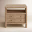 Table de chevet 2 tiroirs Colleen-1214170355