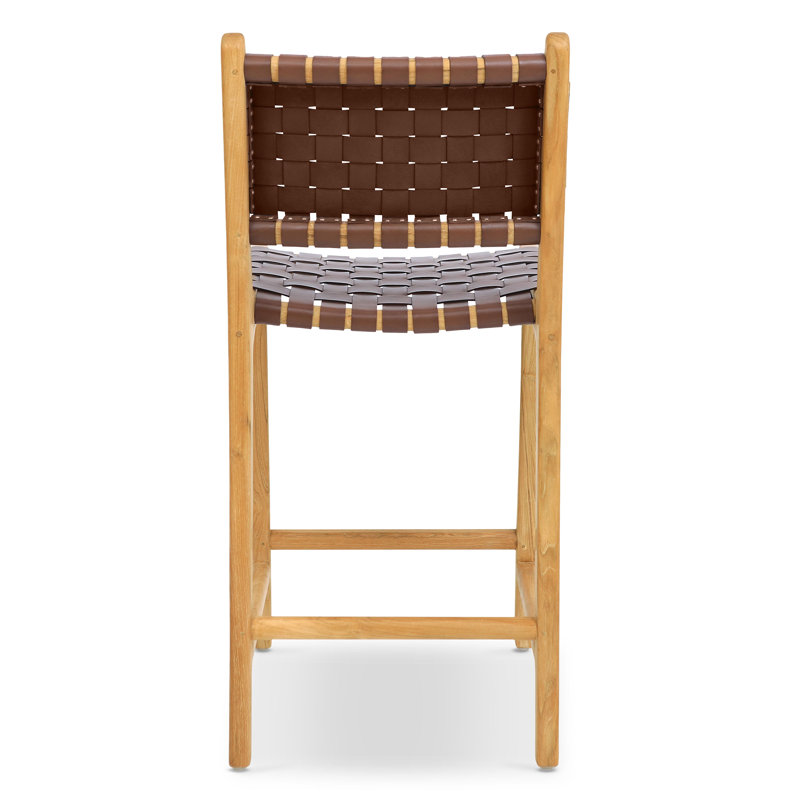 Tabouret Banda, Brun / Naturel