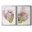 «Flowering Pink I», ensemble de 2 impressions sur toile encadrées-786425545-786425544