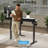  66" Height Adjustable L-Shaped Desk With Power Outlets and 3 Drawers-687522760
