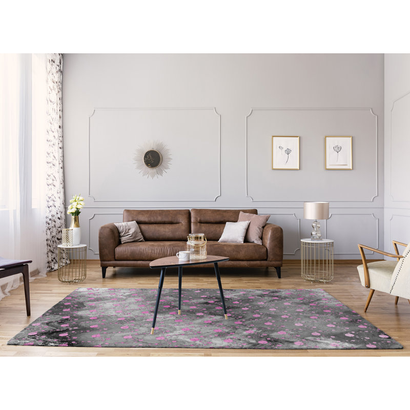 Chenille Abstract Indoor Rug, Rectangle 9' x 12'