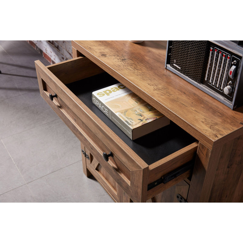Armoire d'appoint Chellsie, Jaune vif