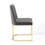 Chaise d'appoint en velours Amplifier-1918960143