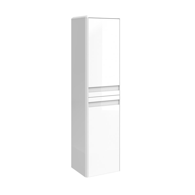 Armoire de salle de bain haute collection VENICE par DAX, Blanc