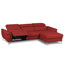 Milton Keynes Italian Leather Electric Reclining Corner Sofa with Adjustable Headrests and Adjustable Armrests-1488980992-1488980995