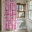 Rideau de douche 1 pièce Pink Love Elegance-307551030