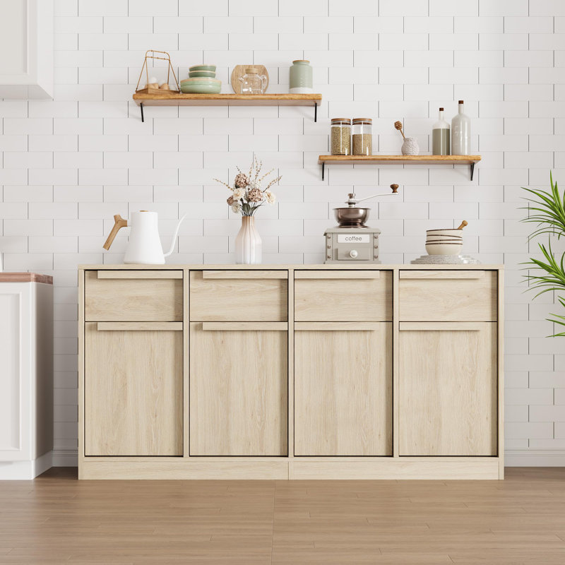 158.5cm Sideboard, Yellow