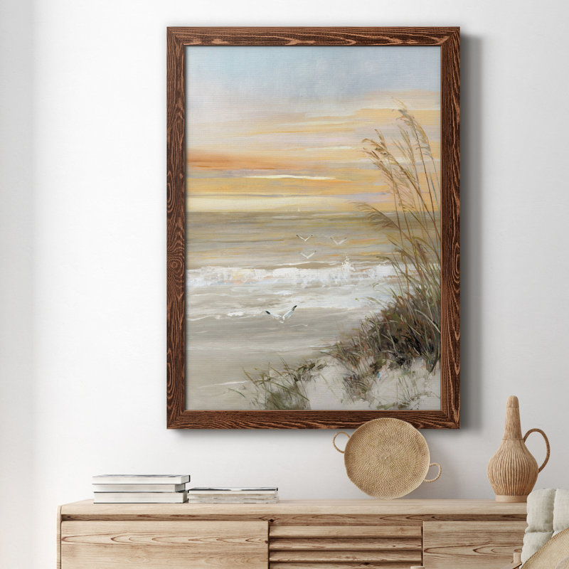 Summer Solstice - Peinture sur toile encadrée, H 44 po x l 31 po x P 1 po, Érable