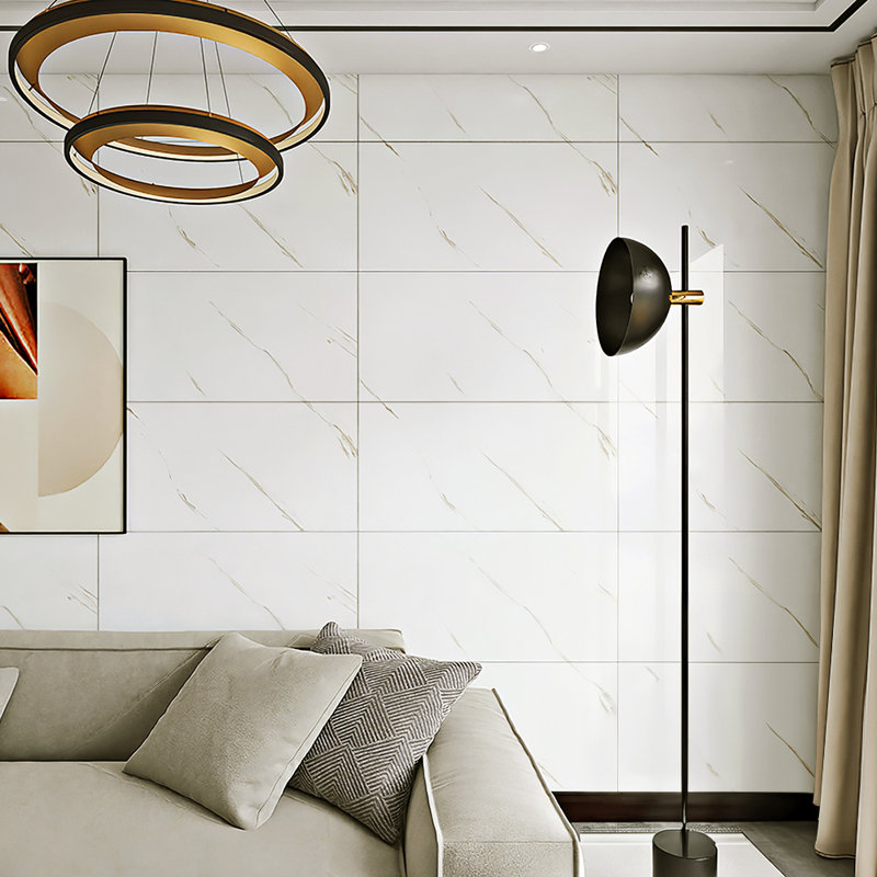 10 Pcs Peel and Stick Marble Wall Tile Blacksplash