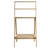 Foldable Beige Freestanding Bamboo Blanket Rack	