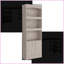 Ensemble de bureau 2 pièces, bibliothèque Do²a + bureau Aramis | Gris clair | Panneau de particules