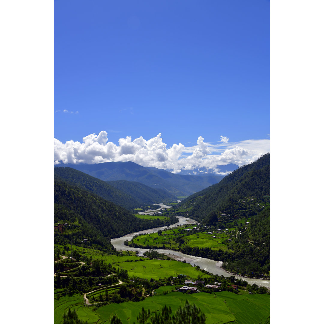 Berge von Mtcurado - Drucken