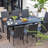 Anaila Extendable Rectangular Outdoor Dining Table