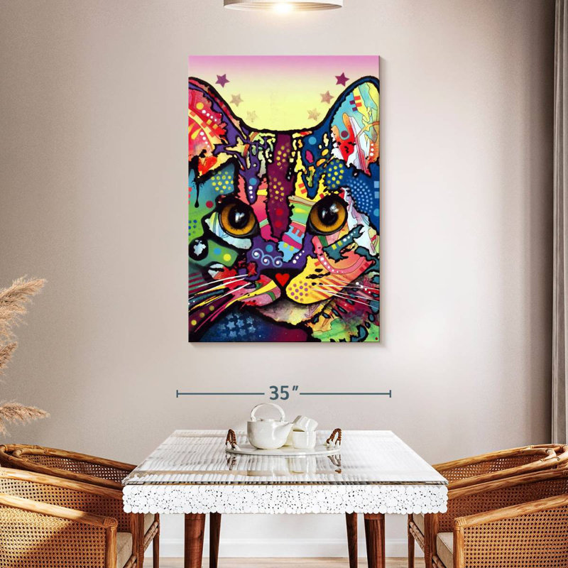 Brampt Maya Cat, 48" H x 32" W