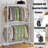 Kaylia 47.2'' Carbon Steel, Stainless Steel Rolling Clothing Rack-996123503