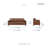 Mitka 77" W Faux Leather Sofa -829493050