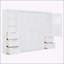 Grand lit escamotable mural avec placard-723709675