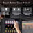 4.4 Cu.ft Beverage Fridge, 37 Bottles/145 Cans,Drink Fridge with Touch Control, 32-61℉, <38dB, LED, Removable Shelves, Stainless Steel Frame