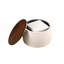 Ensemble de repose-pieds rond avec rangement, table basse 2 en 1, table basse-2039093712