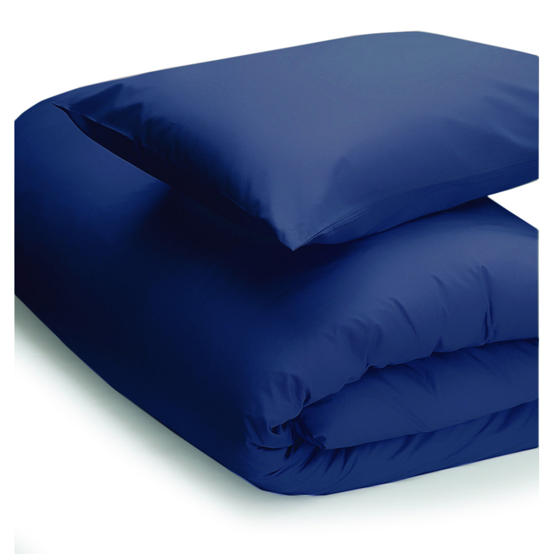 200 TC 50/50 Percale Polycotton 200 TC Duvet Cover Set