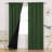 Deconovo 100 Percent Blackout with Liner Rod Pocket Curtain Panel Pair-75196903-75196919