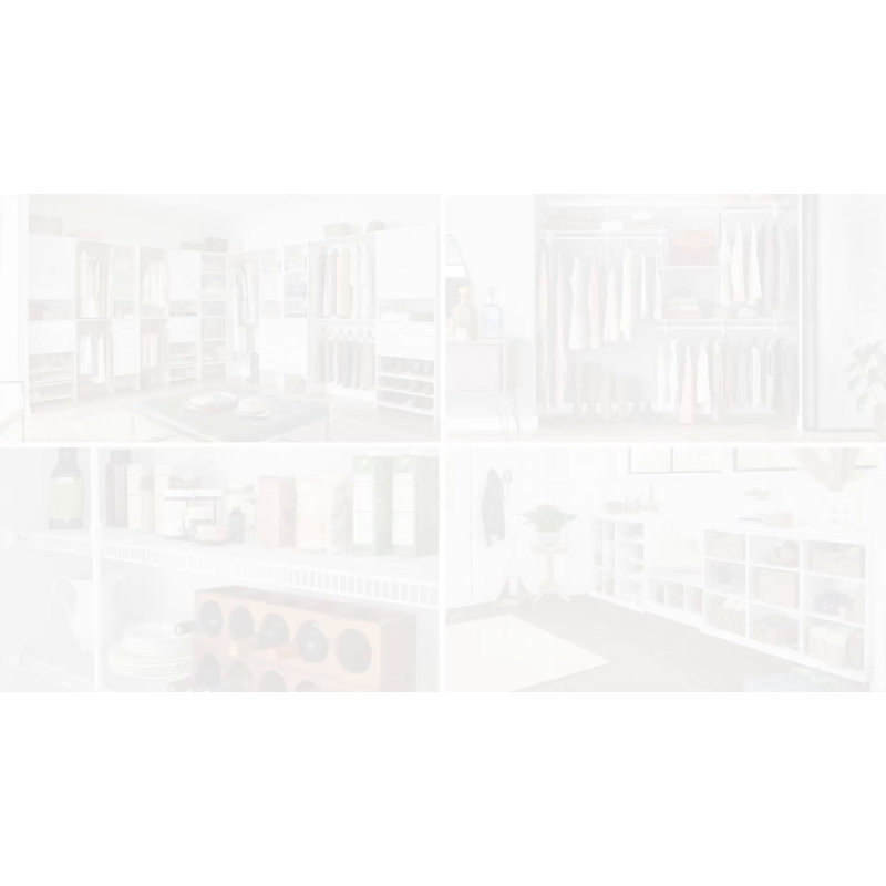 White Metal Stackable Expandable Shoe Rack