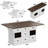 71" W Kitchen Island With Leaf