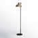 68'' Black Task Floor Lamp
