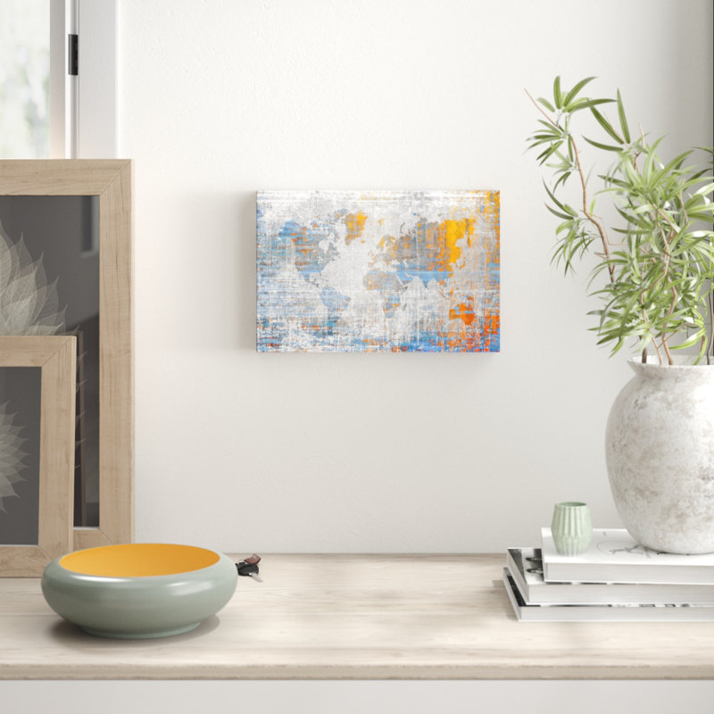 Oceans Journey by Marmont Hill - Wrapped Canvas Painting, 30 cm H x 45 cm W