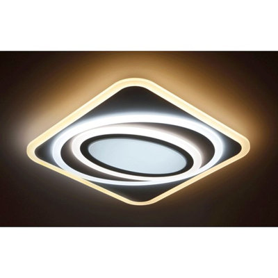 Largent Acrylic LED Flush Mount
