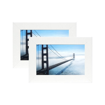 Aria-Jai White Wood Picture Frame