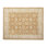 Wool Oriental Area Rug in Rust/Ivory