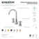 Concord Widespread Bathroom Faucet with Drain Assembly