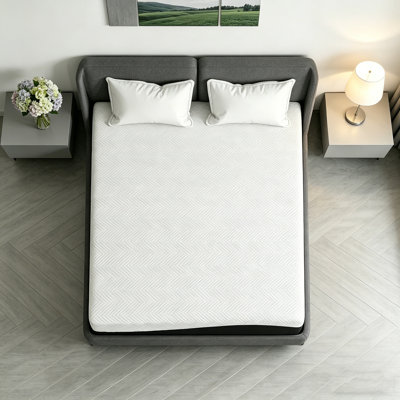 10 Inch Cooling Gel Memory Foam Matteress, Firm Feel, Motion Isolation, Pressure Relief , Fiberglass Free Mattress