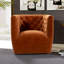 Chaise pivotante rembourrée-32035693