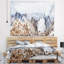 Tapisseries en polyester sur le dessus de la montagne avec accessoires suspendus inclus-28490441