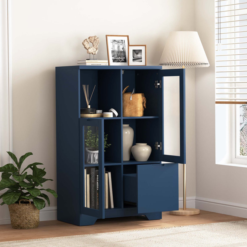 Armoire d'appoint Bellavance, Bleu