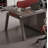Modern Industrial Office Desk with Privacy Screen and Integrated Storage Cabinet-130372027