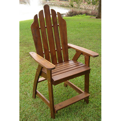 Ponce Outdoor Adirondack Set