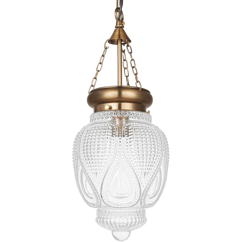Gabrielis 1 - Light Lantern Pendant, Copper Brown